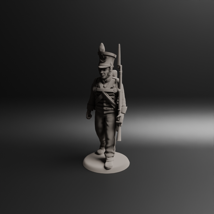 Brunswick Light Infantry Marching 6