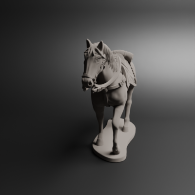 Brunswick Mounted Officcer Horse a