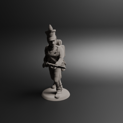 Charging Brunswick Line Infantry 1