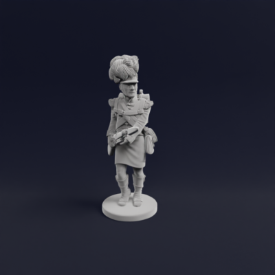 Charging Grenadier Light Infantry Highlander 42nd and 79th Regiment of Foot 1