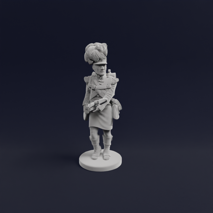 Charging Grenadier Light Infantry Highlander 42nd and 79th Regiment of Foot 1