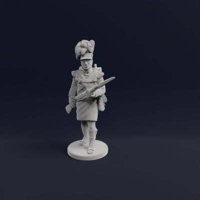 Charging Grenadier Light Infantry Highlander 42nd and 79th Regiment of Foot 3