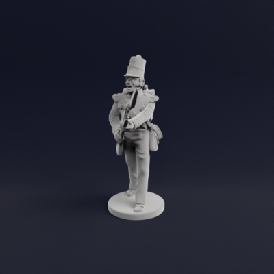 Charging Grenadier Light Infantry Highlander 71st Regiment of Foot 2