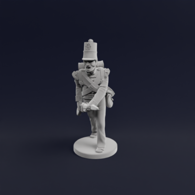 Charging Grenadier Light Infantry Highlander 71st Regiment of Foot 5