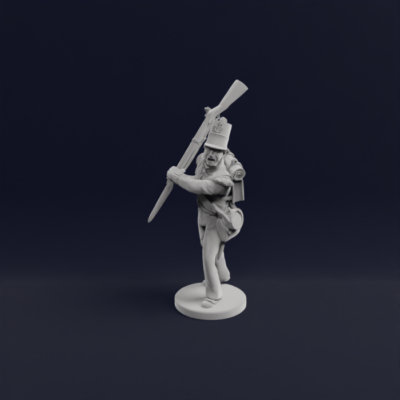 Charging Grenadier Light Infantry Highlander 71st Regiment of Foot 6