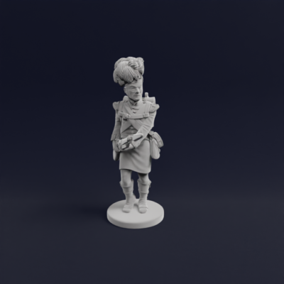 Charging Grenadier Light Infantry Highlander 92nd Regiment of Foot 1