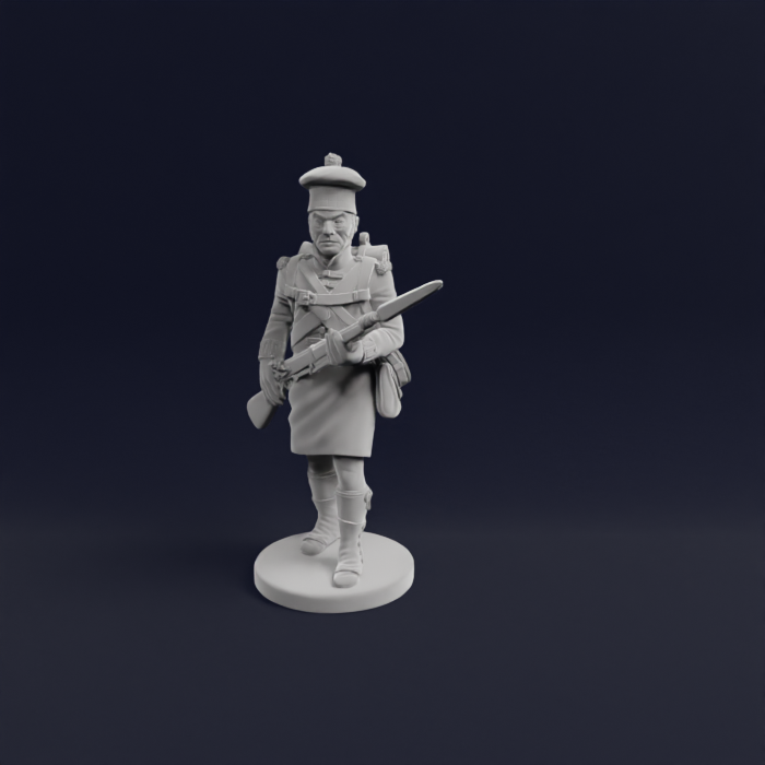 Charging Highlander 42nd 79th Regiment of Foot 7