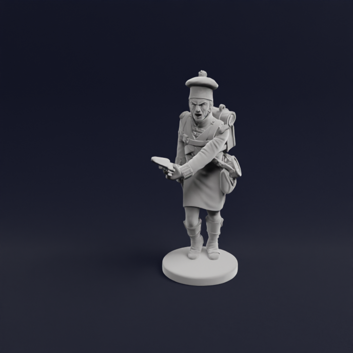 Charging Highlander 42nd 79th Regiment of Foot 8