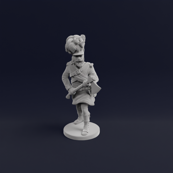 Charging Highlander 42nd 79th Regiment of Foot 9