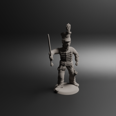 Command Group Brunswick Line Infantry 5