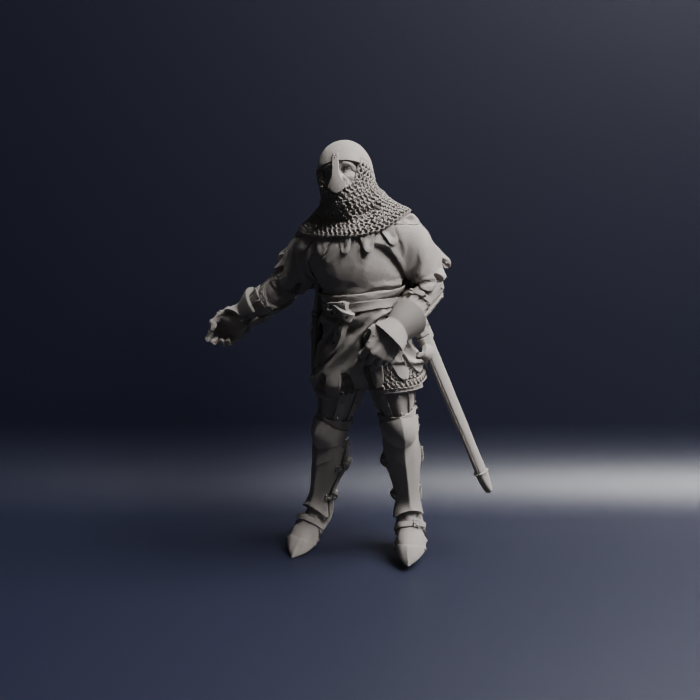 14th century dead or injured soldier v1