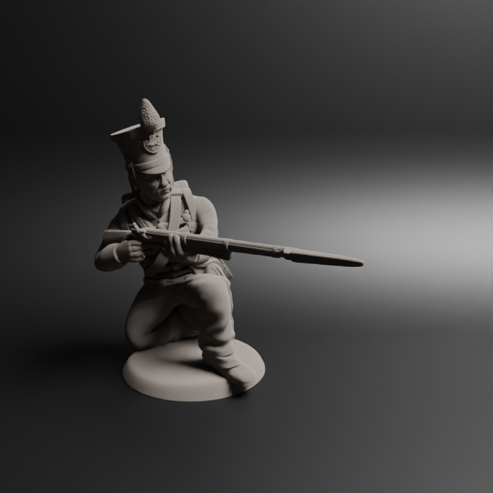 Firing Brunswick Line Infantry 3
