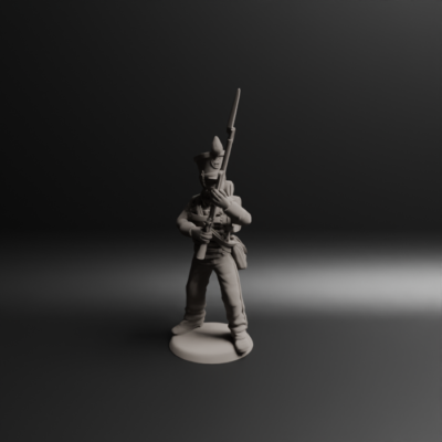 Firing Brunswick Line Infantry 5