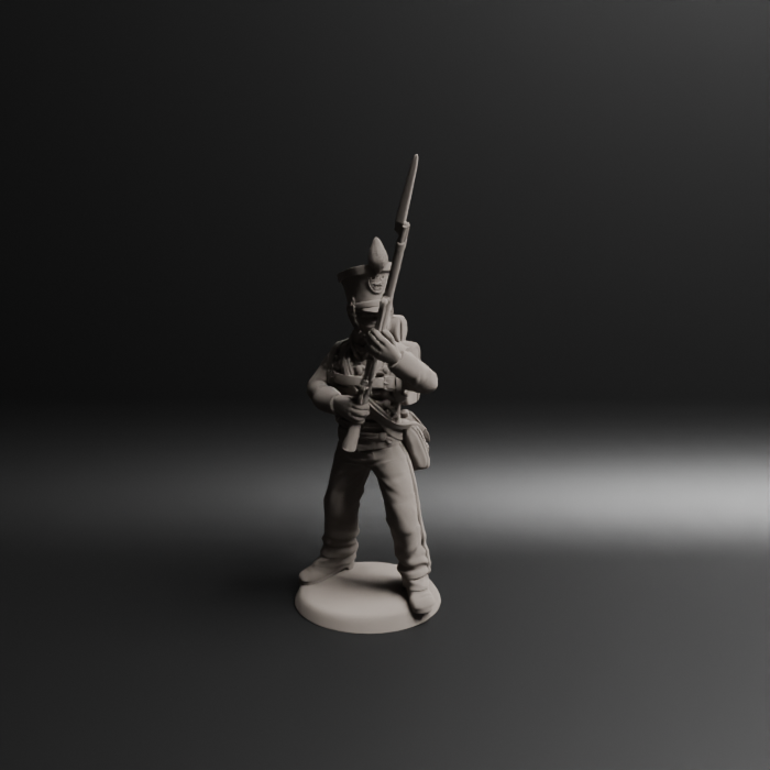Firing Brunswick Line Infantry 5