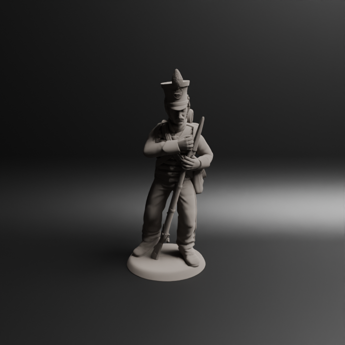 Firing Brunswick Line Infantry 6