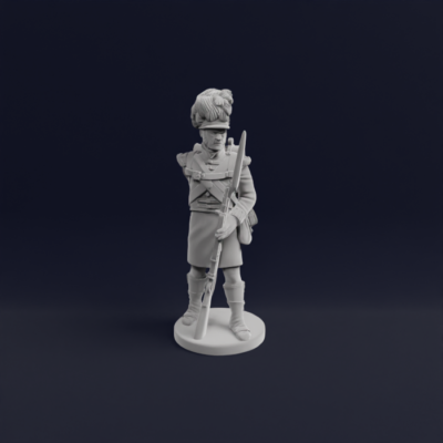 Firing Grenadier Light Infantry Highlander 42nd and 79th Regiment of Foot 1