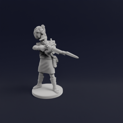 Firing Grenadier Light Infantry Highlander 42nd and 79th Regiment of Foot 6