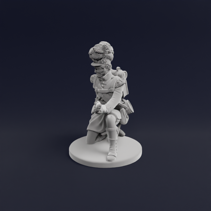 Firing Grenadier Light Infantry Highlander 42nd and 79th Regiment of Foot 8