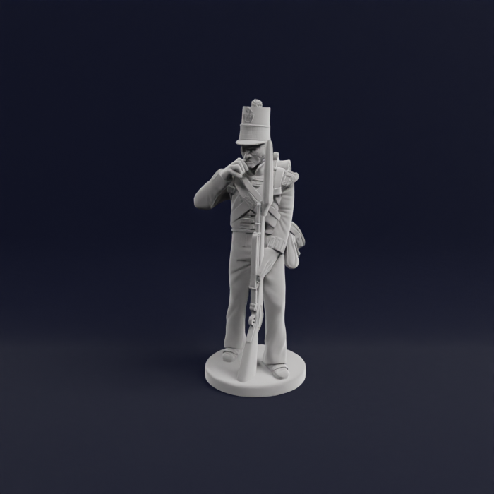 Firing Grenadier Light Infantry Highlander 71st Regiment of Foot 3