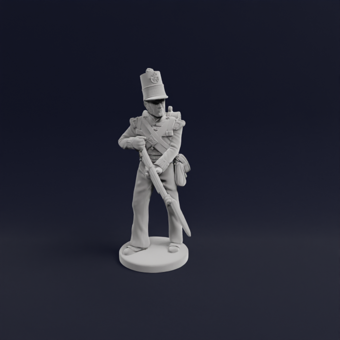 Firing Grenadier Light Infantry Highlander 71st Regiment of Foot 4