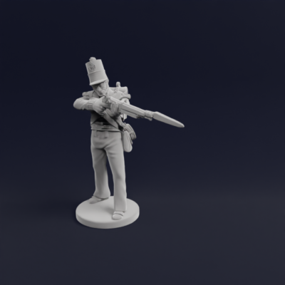 Firing Grenadier Light Infantry Highlander 71st Regiment of Foot 6