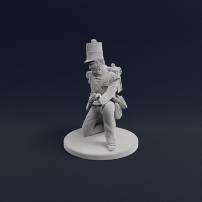 Firing Grenadier Light Infantry Highlander 71st Regiment of Foot 8