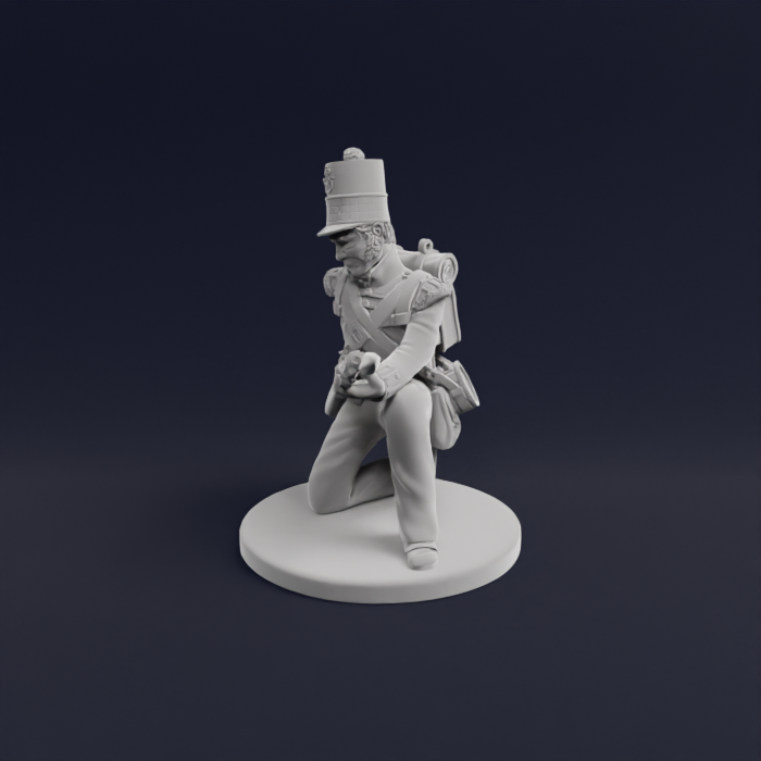 Firing Grenadier Light Infantry Highlander 71st Regiment of Foot 8