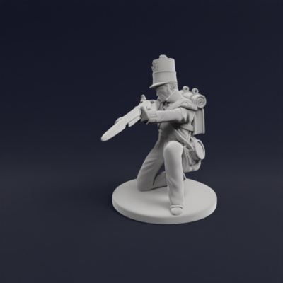 Firing Grenadier Light Infantry Highlander 71st Regiment of Foot 9