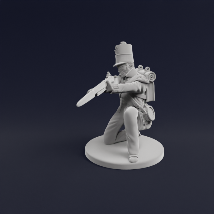 Firing Grenadier Light Infantry Highlander 71st Regiment of Foot 9