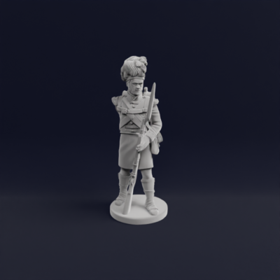 Firing Grenadier Light Infantry Highlander 92nd Regiment of Foot 1