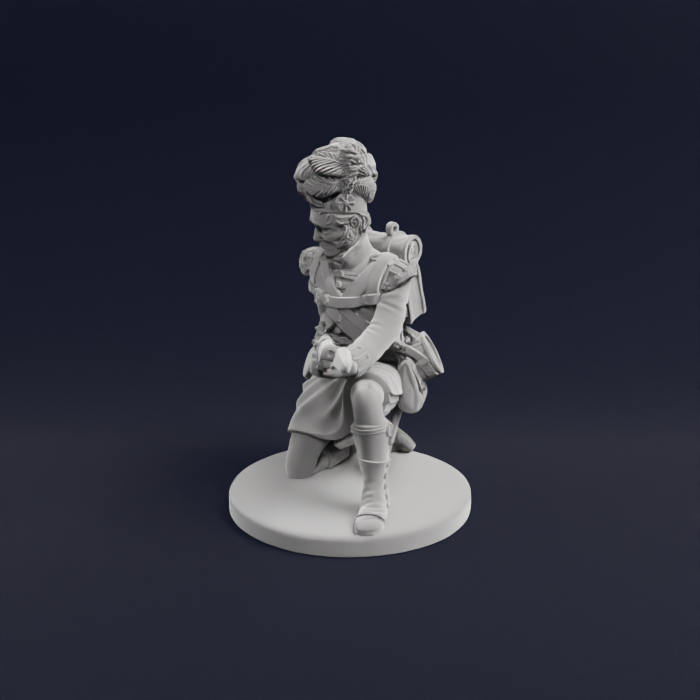 Firing Grenadier Light Infantry Highlander 92nd Regiment of Foot 8