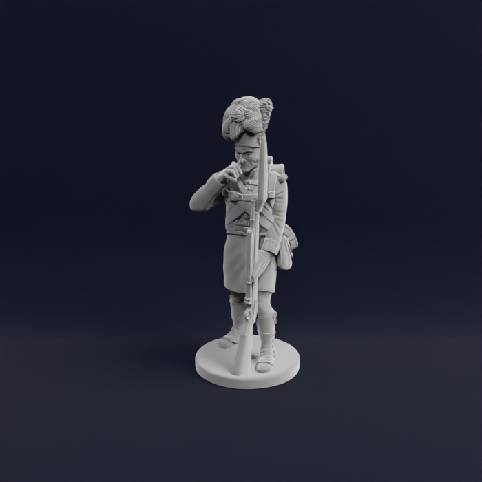 Firing Highlander 92nd Regiment of Foot 3