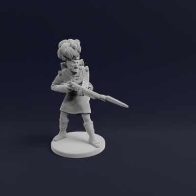 Firing Highlander 92nd Regiment of Foot 5