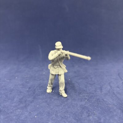 Union civil war soldier firing behind wall v1