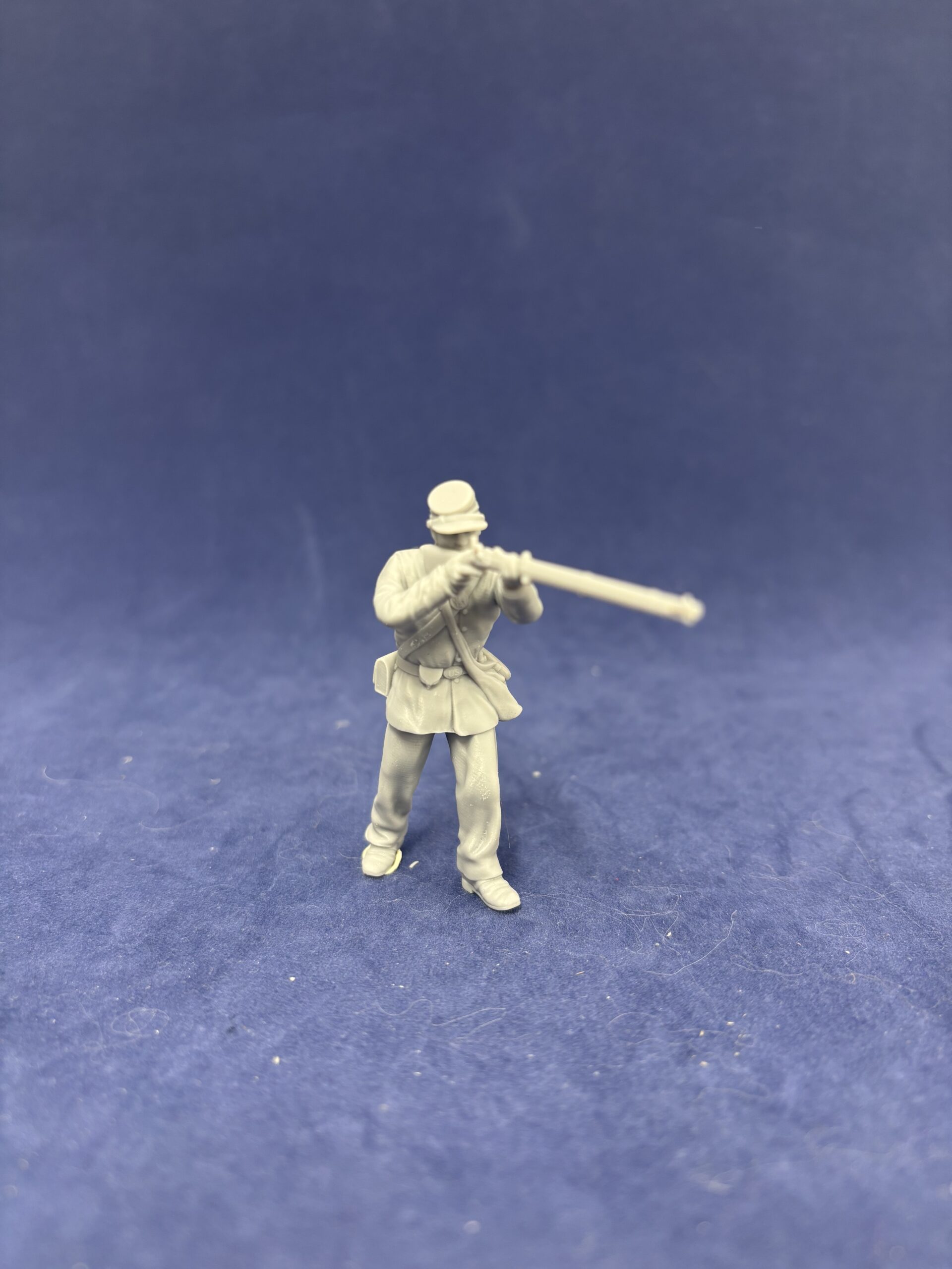 Union civil war soldier firing behind wall v1