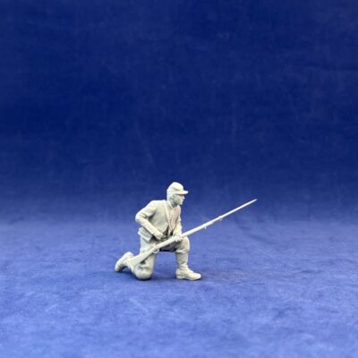 Crouching 69th Pennsylvania Zouave soldier
