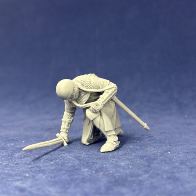 Severe Fatigue Christian soldier 14th Century