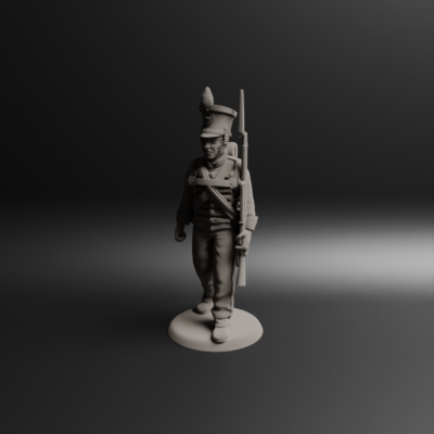 Marching Brunswick Line Infantry 6