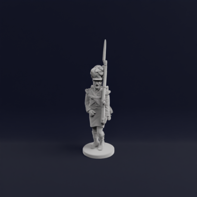Marching Grenadier Light Infantry Highlander 42nd and 79th Regiment of Foot 6