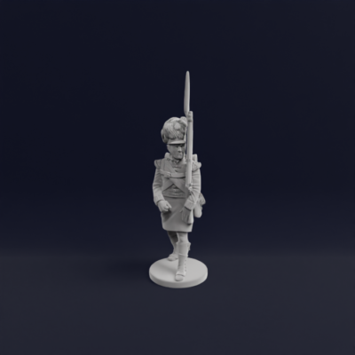 Marching Grenadier Light Infantry Highlander 42nd and 79th Regiment of Foot 8