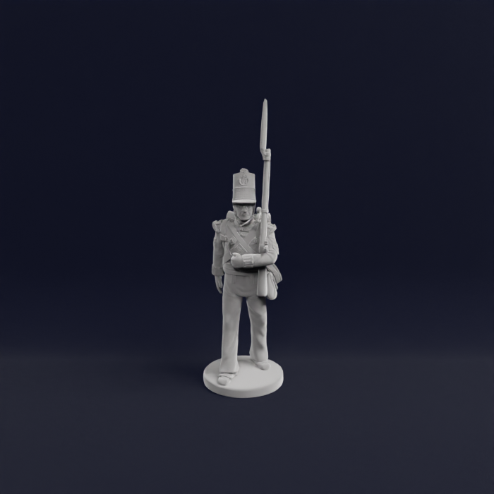 Marching Grenadier Light Infantry Highlander 71st Regiment of Foot 1