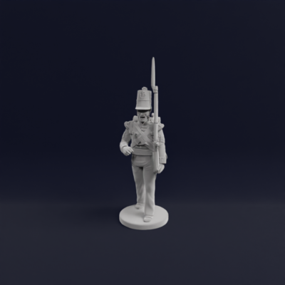 Marching Grenadier Light Infantry Highlander 71st Regiment of Foot 2