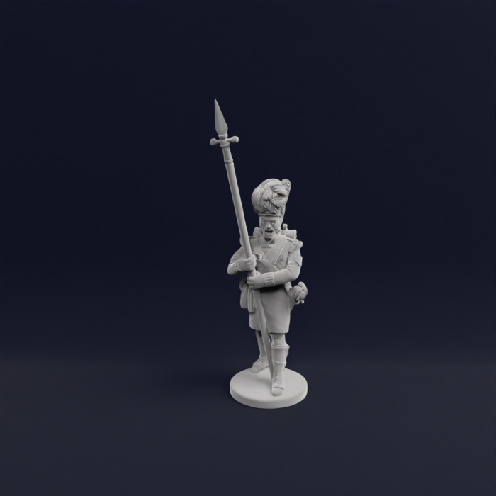 Marching Grenadier Light Infantry Highlander 92nd Regiment of Foot 2