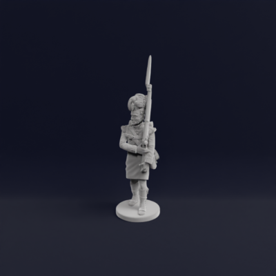 Marching Grenadier Light Infantry Highlander 92nd Regiment of Foot 5