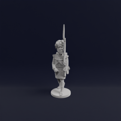 Marching Grenadier Light Infantry Highlander 92nd Regiment of Foot 8