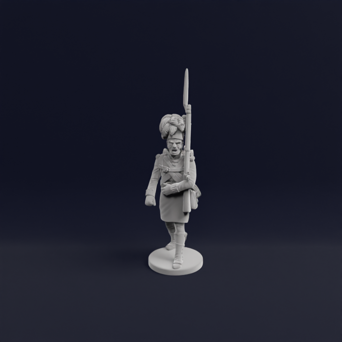 Marching Highlander 92nd Regiment of Foot 5