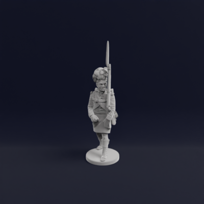 Marching Highlander 92nd Regiment of Foot 9