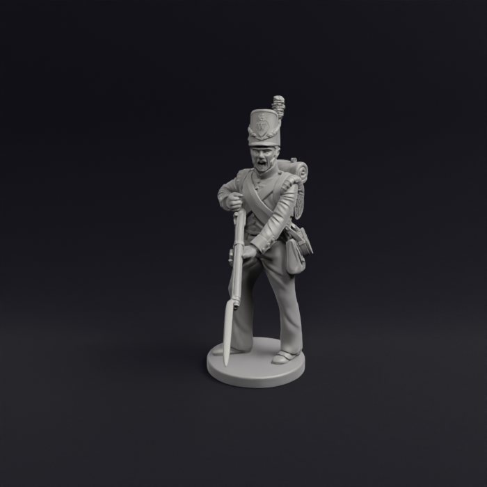Napoleonic Belgian Line infantry and flank 10b