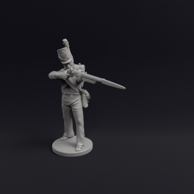 Napoleonic Belgian Line infantry and flank 11a