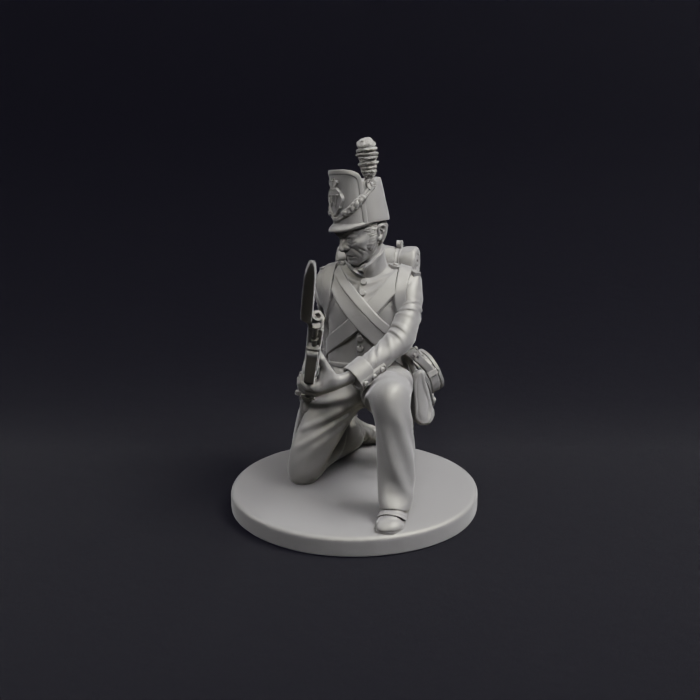Napoleonic Belgian Line infantry and flank 12a